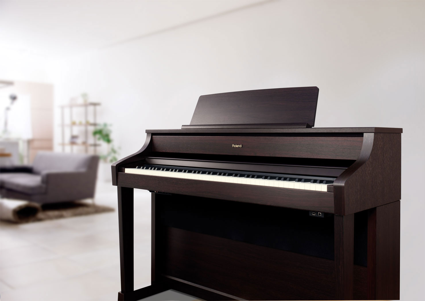 Review đàn piano điện Roland HP503