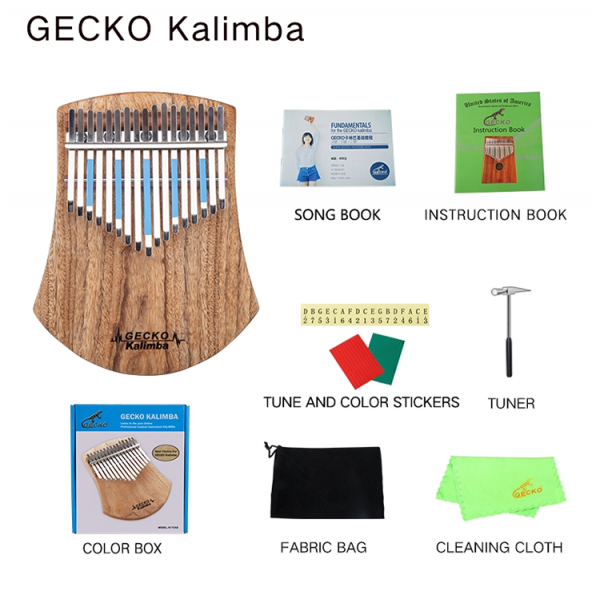 Kalimba Gecko K17CAS