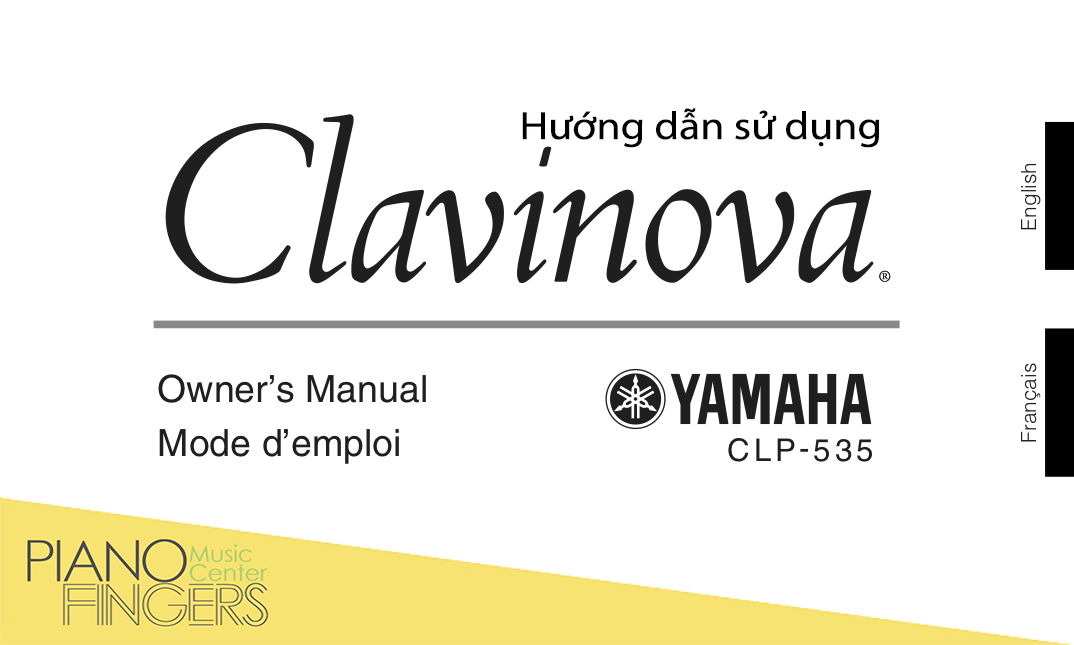 Hướng dẫn sử dụng Yamaha CLP-535 Manual copy copy