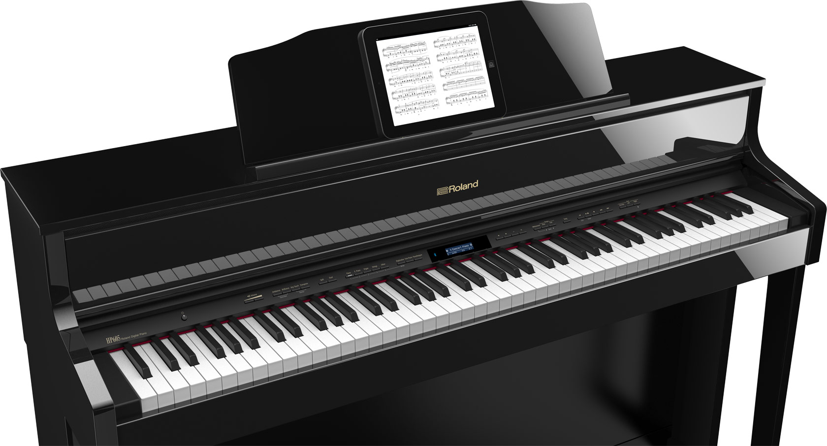 review piano điện roland hp-605