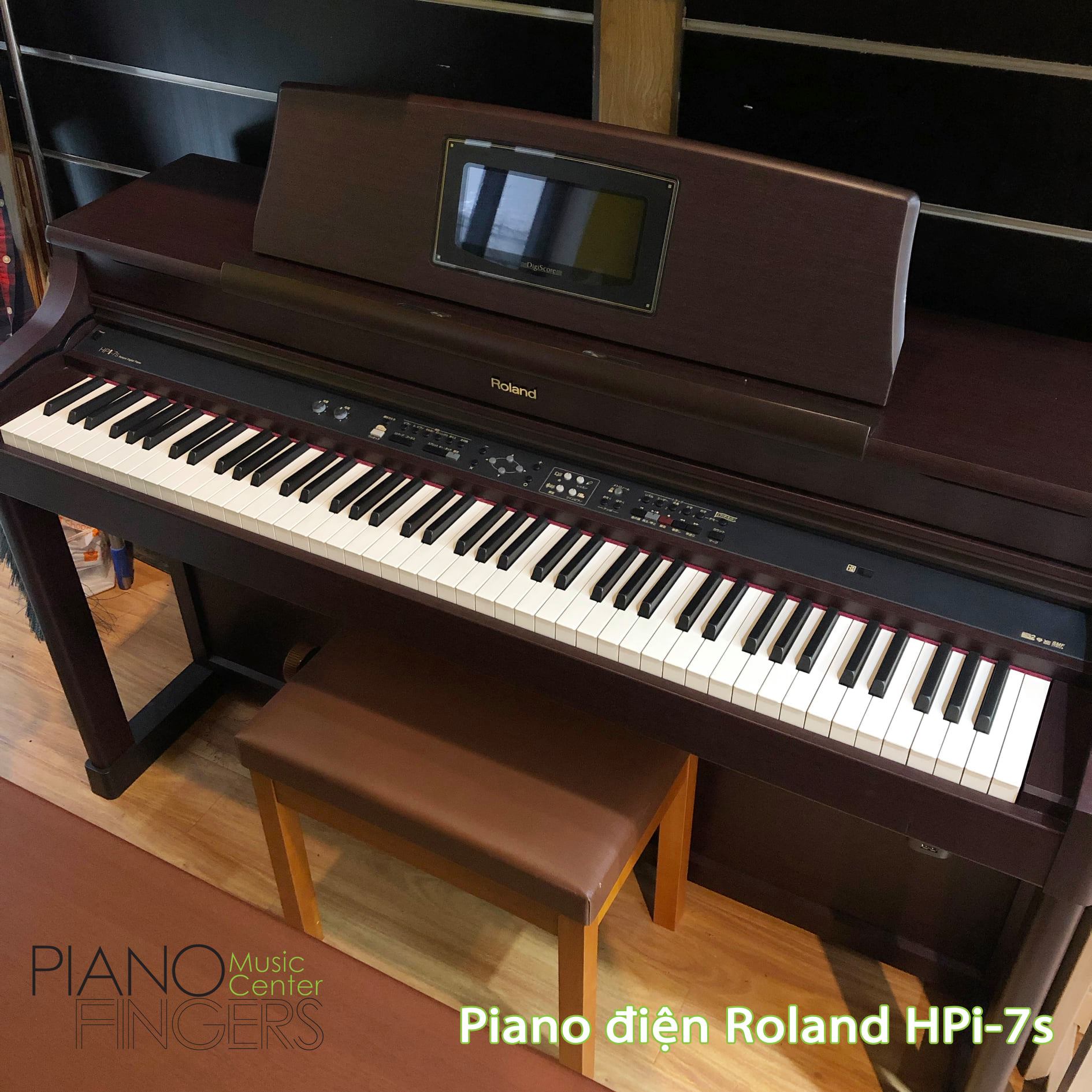 đàn piano điện roland hpi-7s piano fingers 4