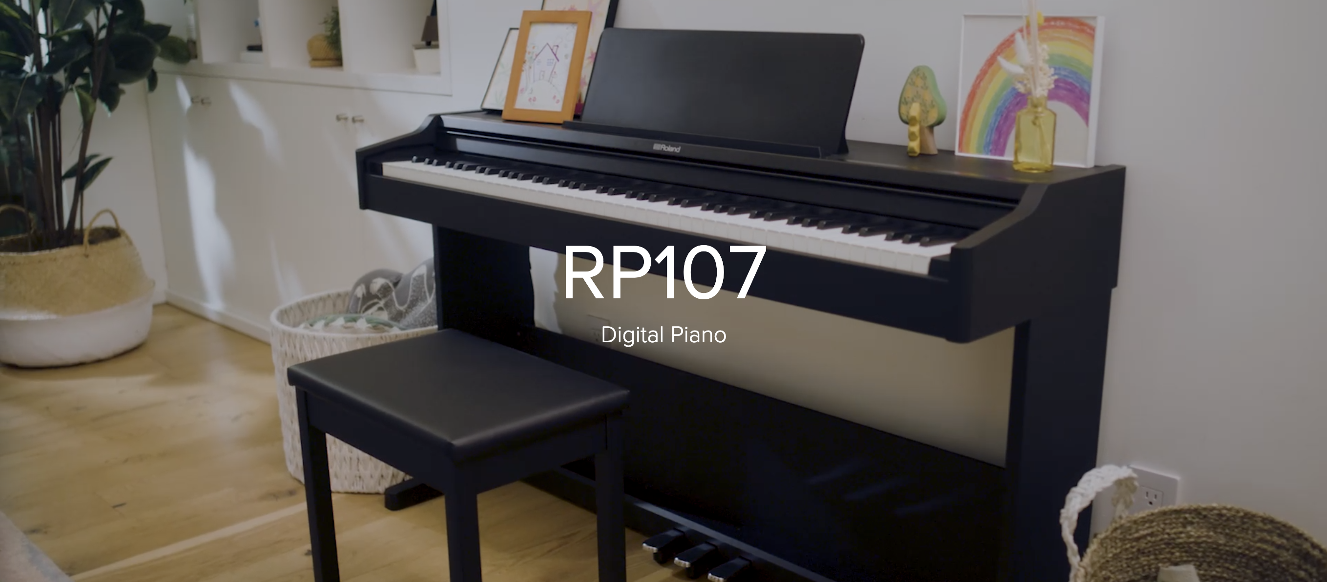 Review Piano điện Roland RP107
