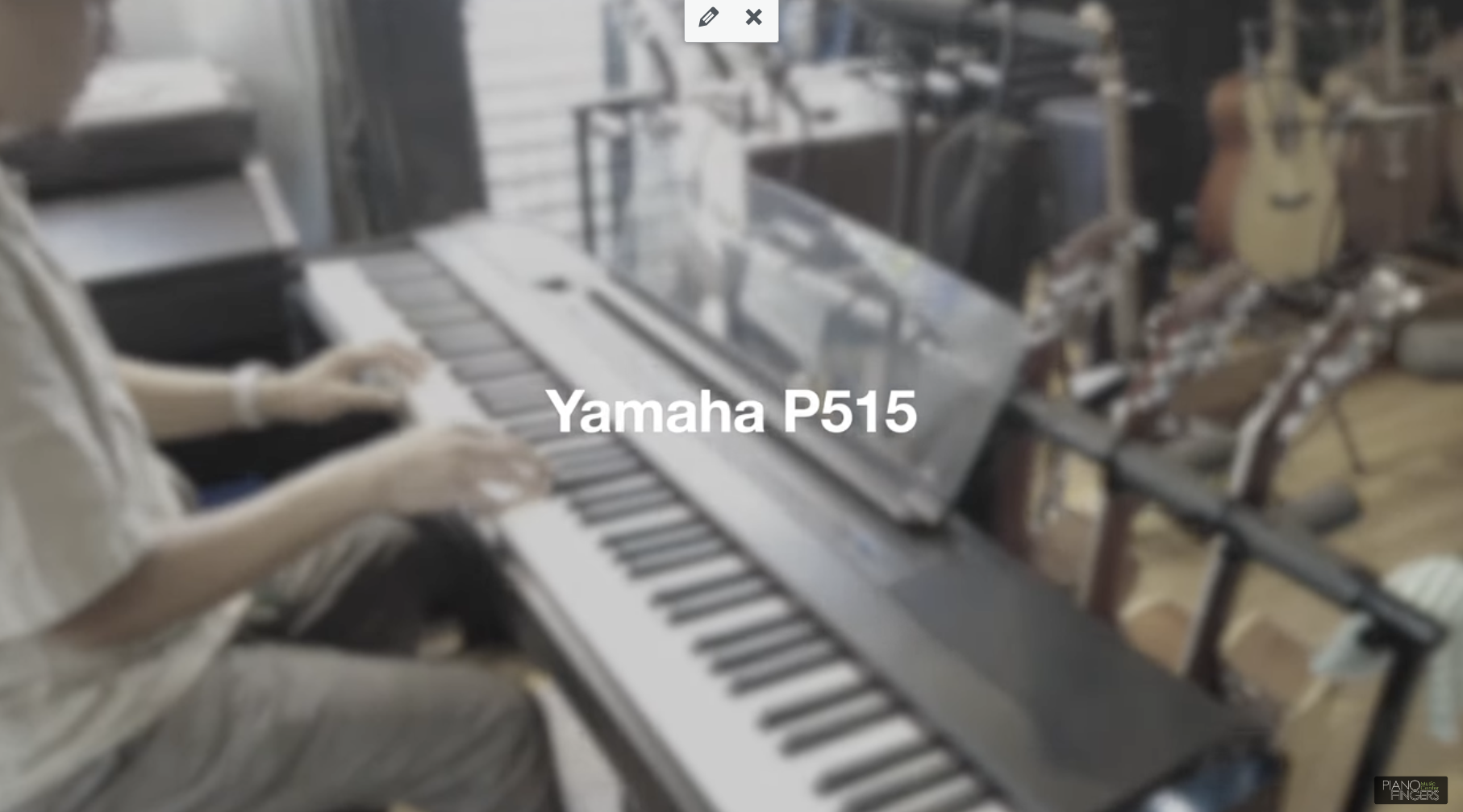 Review piano điện Yamaha P-515