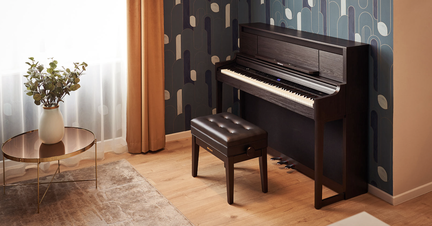 Review Piano điện Roland LX-6
