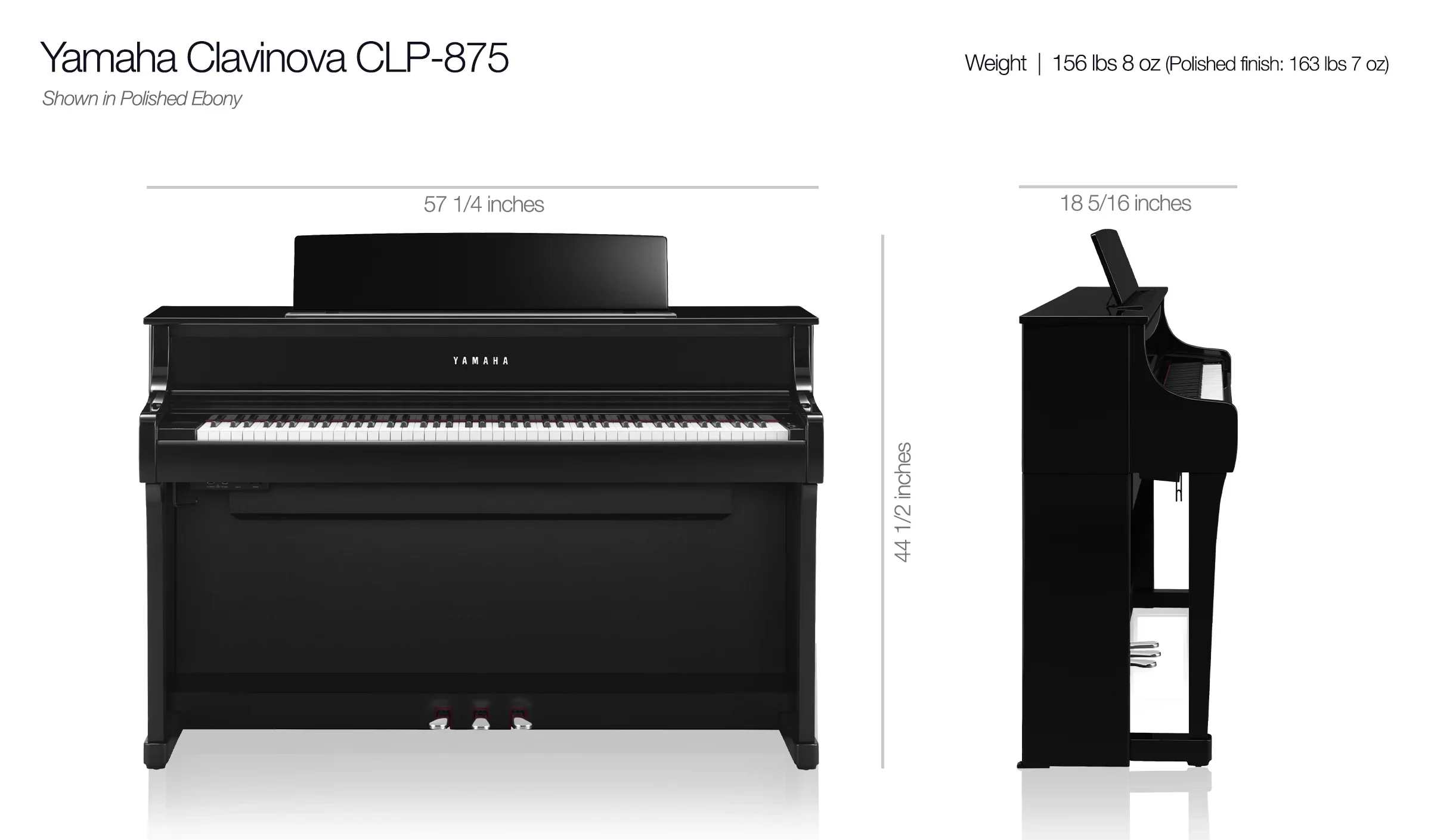 Piano dien Yamaha CLP-885