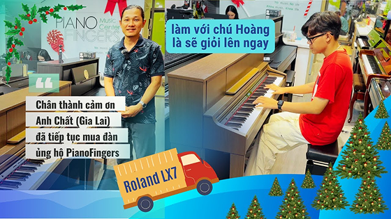Anh Chất ở Gia Lai ủng hộ cây piano điện Roland LX7 24 image 44 1