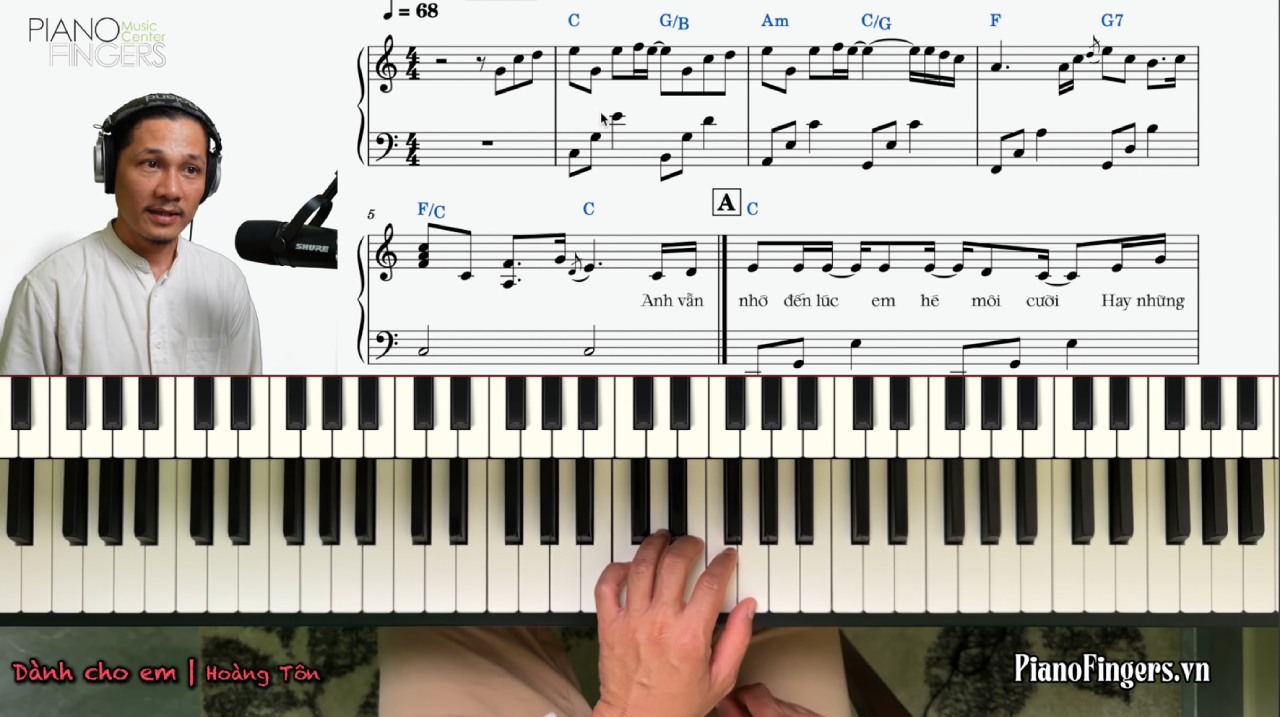 Sheet nhạc Dành Cho Em Hoàng Tôn