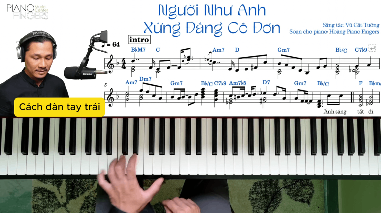 Sheet nhạc Người Như Anh Xứng Đáng Cô Đơn