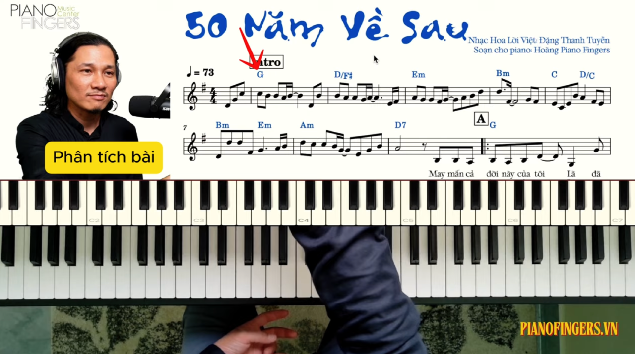 Sheet nhạc piano 50 Năm Về Sau - Đặng Thanh Tuyền