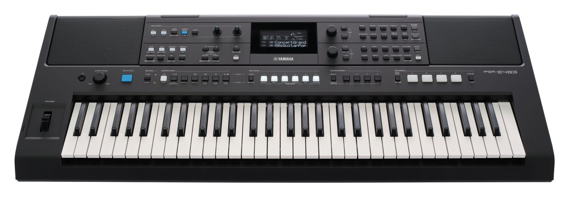Đàn organ Yamaha PSR-E483 2 Đàn organ Yamaha PSR-E483