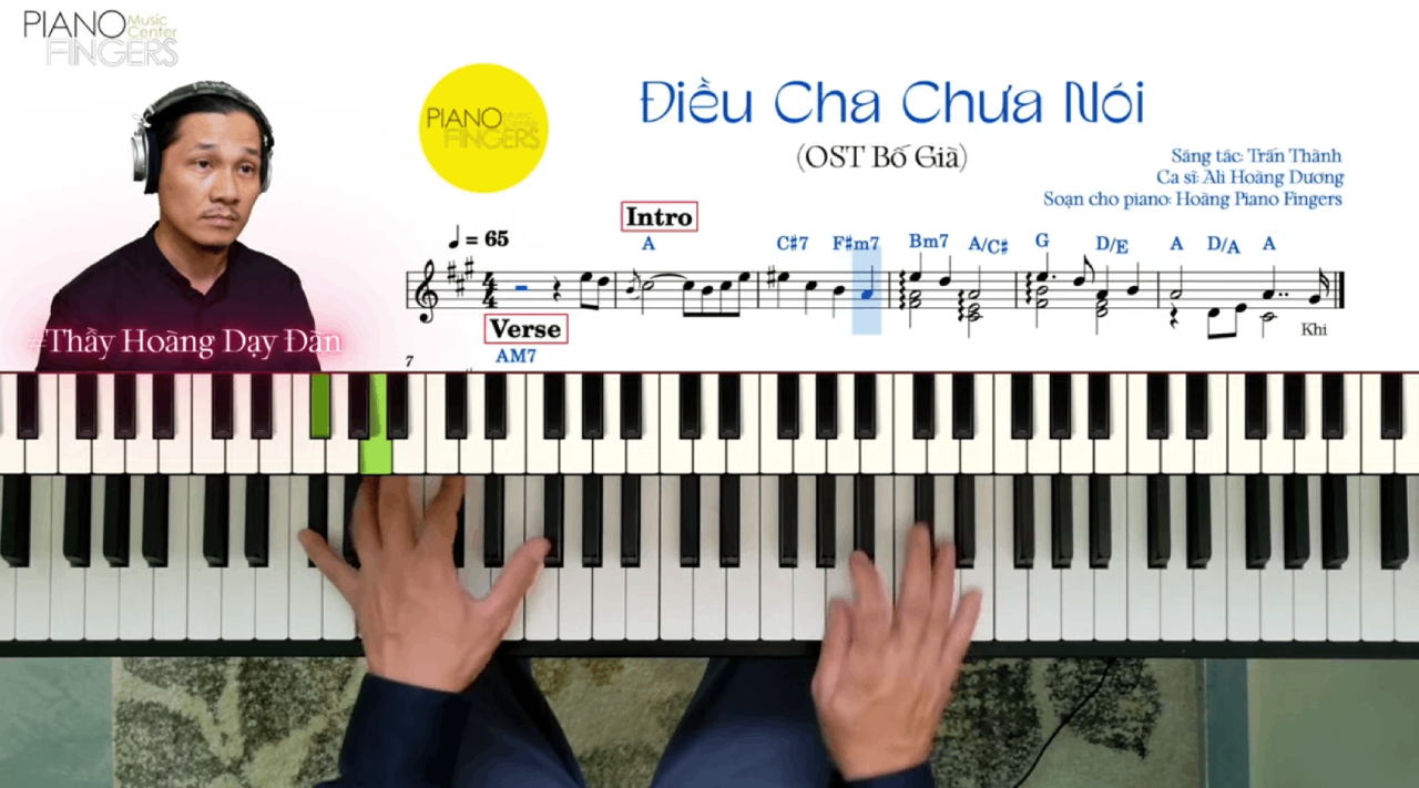 Sheet nhạc Điều Cha Chưa Nói (Bố Già OST)