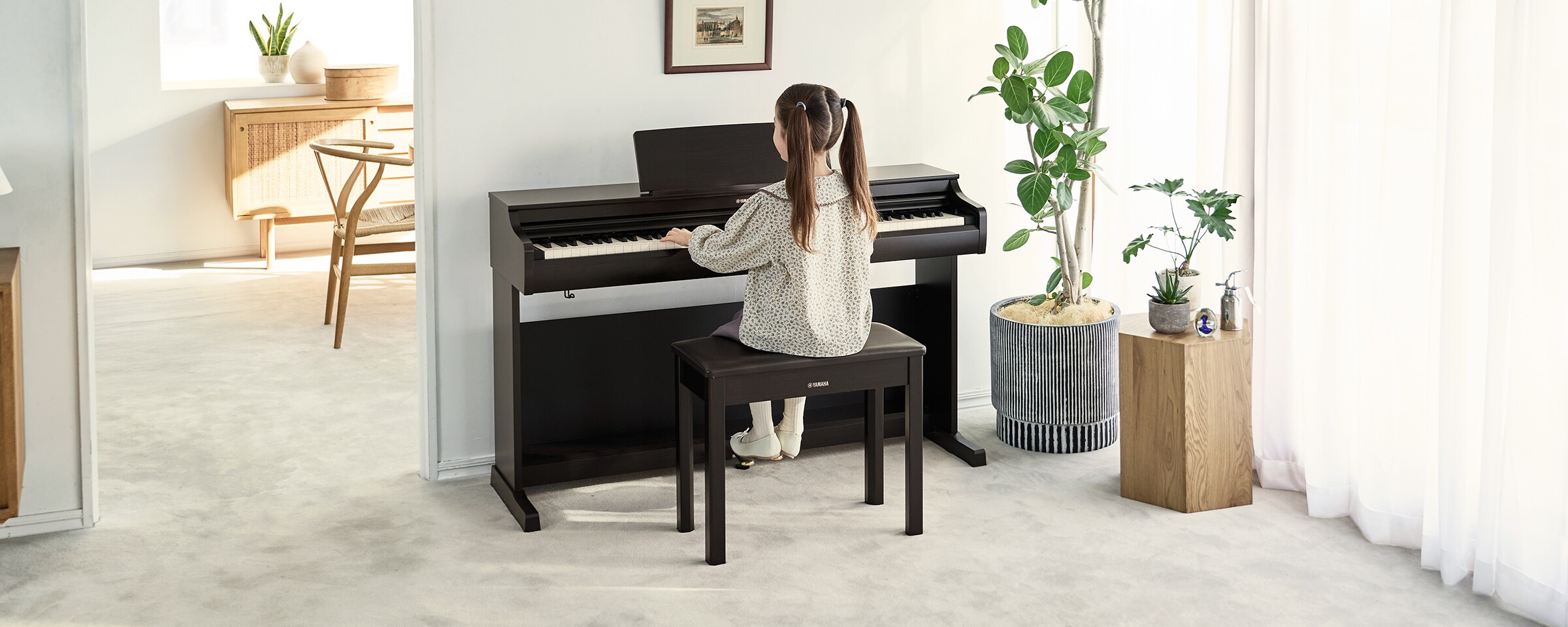Đàn Piano Điện Yamaha YDP-166 1 Đàn piano điện Yamaha YDP-166